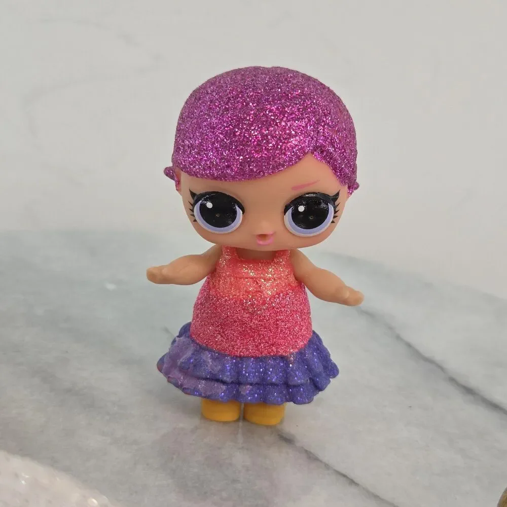 LOL Surprise Glitter Series Dolls Lot Cheer Captain Cozy Babe Accessories Cards